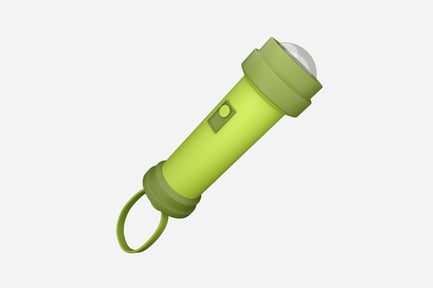 Preview: Flashlight 3D Illustration