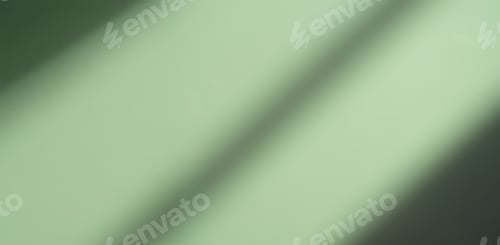 Preview: Green background wall shadow light