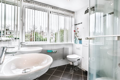 Visualização: Design de banheiro de luxo