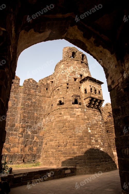 Preview: Ancient Daulatabad fort, Maharashtra, India