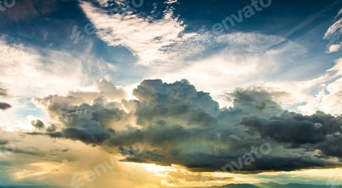 Preview: thunder storm sky Rain clouds
