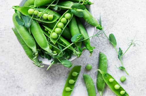 Preview: Fresh green peas