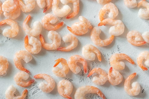 Preview: A bunch of frozen shrimp