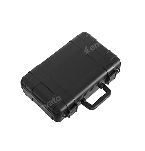 Preview: Plastic tool box isolated on white