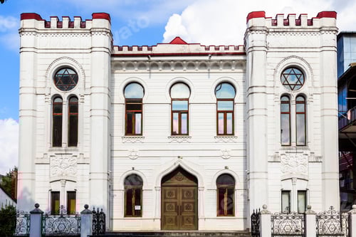 Preview: front view of Batumi Synagogue in Batumi city