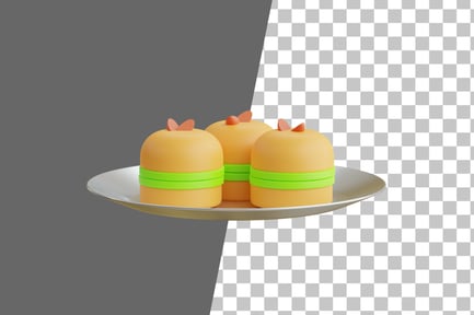 Preview: Baklava 3D Icon
