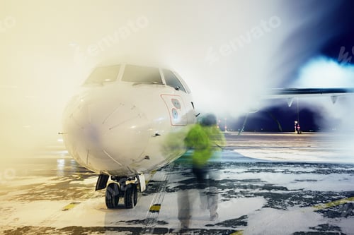 Preview: Deicing of the airplane