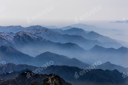 Preview: Majestic West Sea Grand Canyon at Huangshan or Yellow Mountain, popular tourism landmark in China