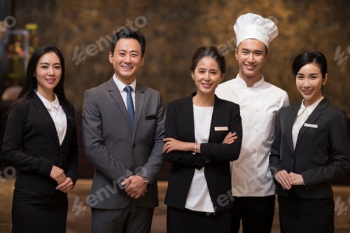 Preview: Portrait of professional Chinese service staff