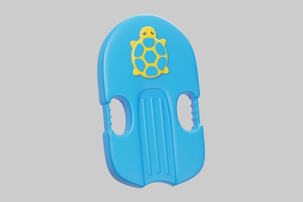 Preview: Swimming board with turtle design