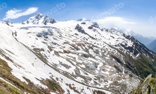 Preview: Glacier Du Tour on the way to Albert Premier mountain retreat, France