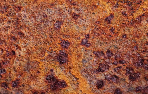 Preview: The rough texture of the rusty metal surface
