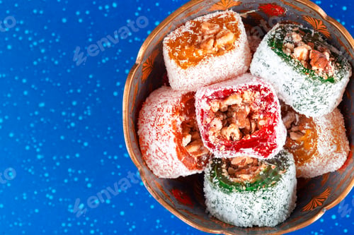 Preview: Turkish delight close up