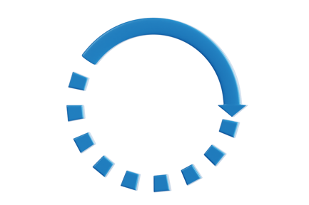 Preview: 3D Rotating Loading Circle