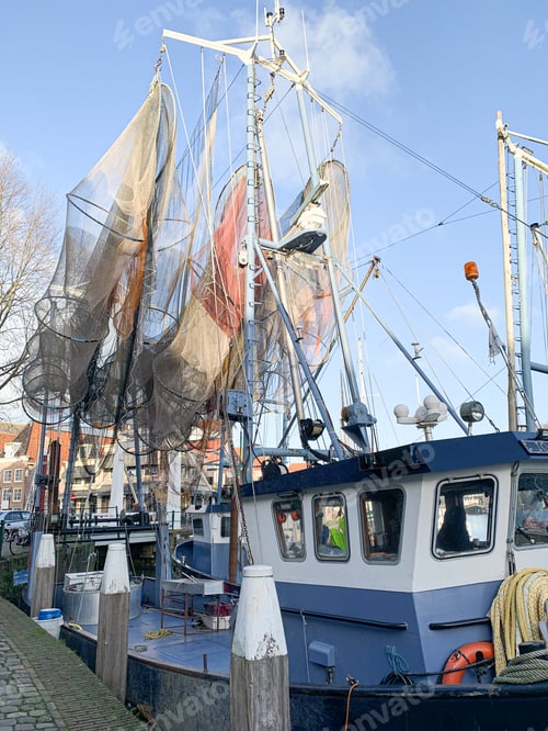 Preview: Nets on a fishing boat