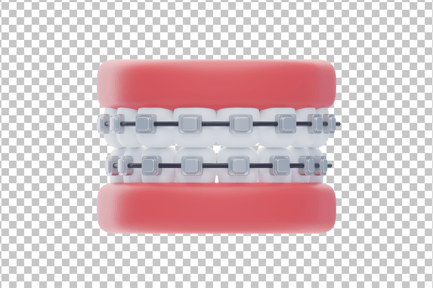 Preview: Braces 3D Icon