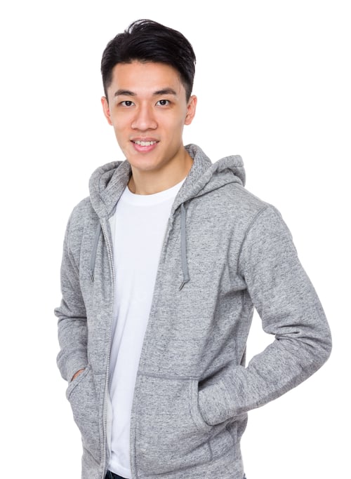 Preview: Asian young man portrait