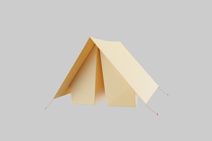 Preview: Canvas camping tent shelter