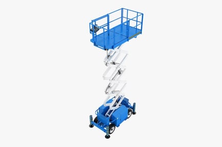Preview: Compact Diesel Scissor Lift for Construction and Repair