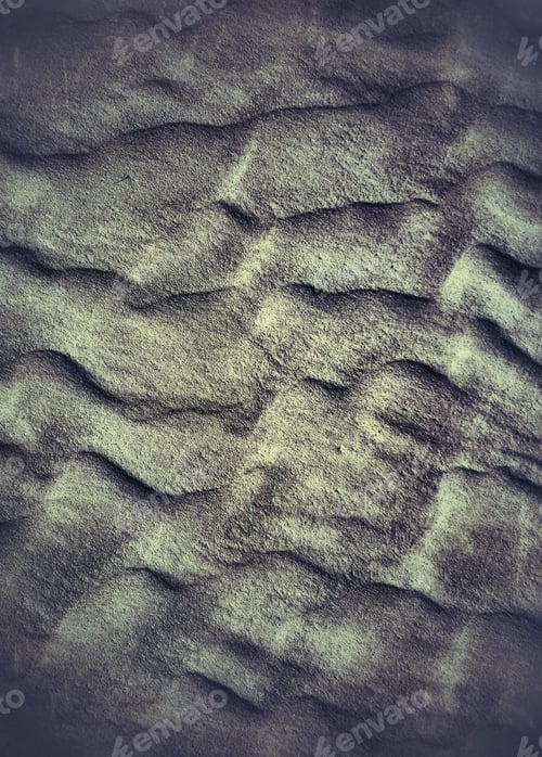 Preview: Texture Of Sand In The Form Of Waves.