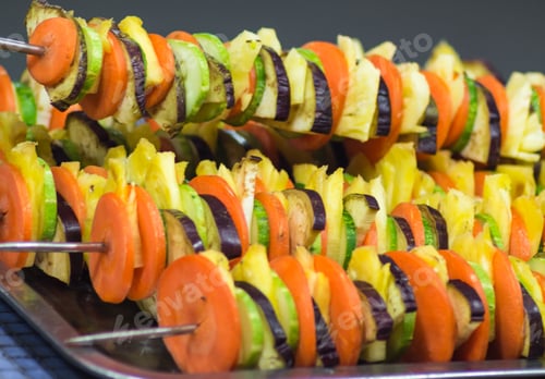 Preview: barbecue of vegetables