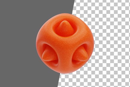 Preview: Spiked Sphere 3D Icon