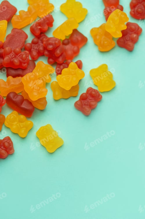 Preview: Vitamins for children, jelly gummy bears candy