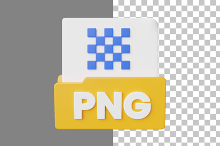 Preview: PNG File Format 3D Icon