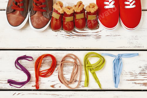 Preview: Shoelaces and family sport shoes