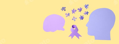 Preview: Silhouettes and puzzles highlight mental health's importance
