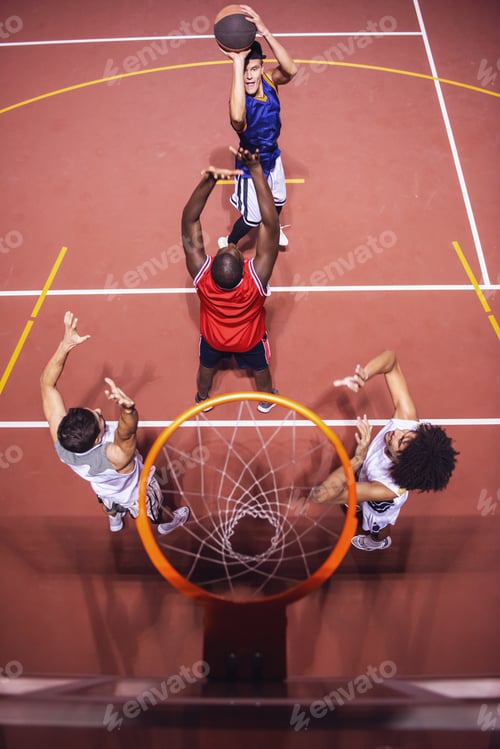 Preview: Guys playing basketball