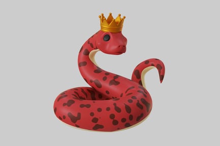 Preview: Regal spotted snake