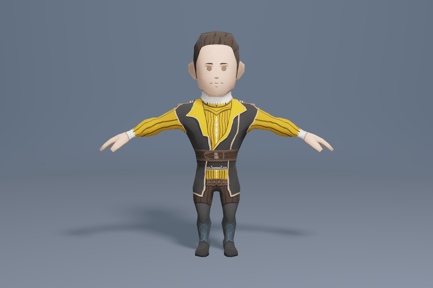 Preview: Medieval character liegeman 2