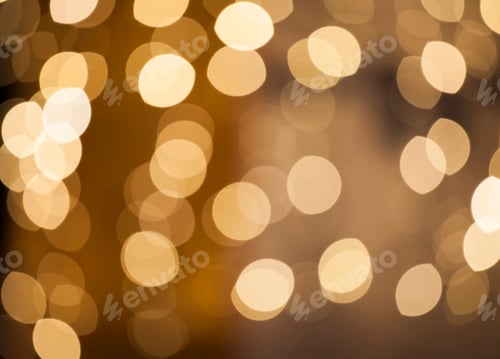 Preview: Blurred Christmas lights