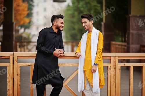 Preview: In indian traditional clothes