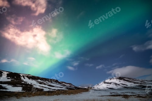 Preview: Northern lights aurora borealis