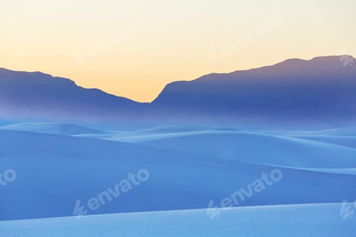 Preview: White sand dunes