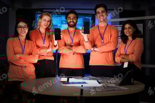 Preview: A development team celebrates a successful product launch.