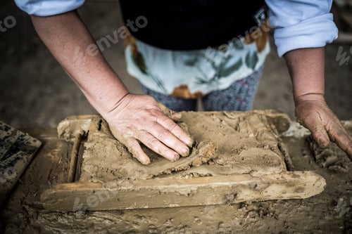 Preview: Making bricks in Viscri, Transylvania, Romania