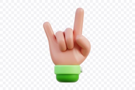 Preview: Horns Hand Gesture