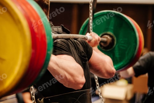 Preview: powerlifter approach exercise squat