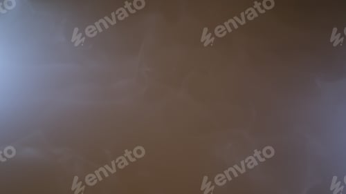 Preview: Realistic dry ice smoke clouds fog overlay. Abstract fog or smoke move on black color background