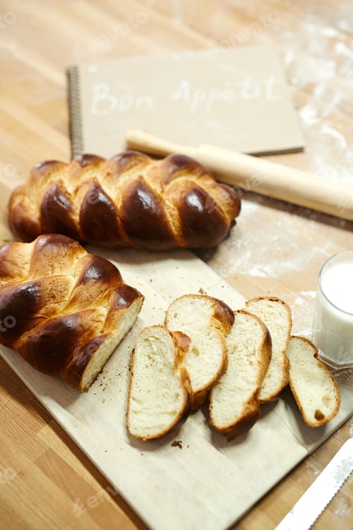 Preview: Bread and milk