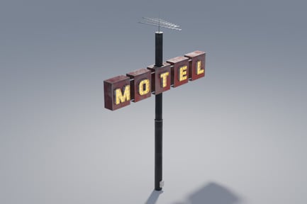 Preview: Motel Sign Large