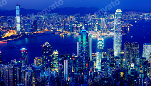 Preview: City Scape Buildings Urban Scene Concept