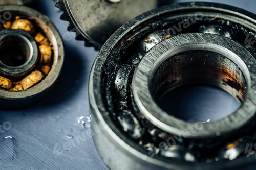 Preview: Gears from an old industrial machine