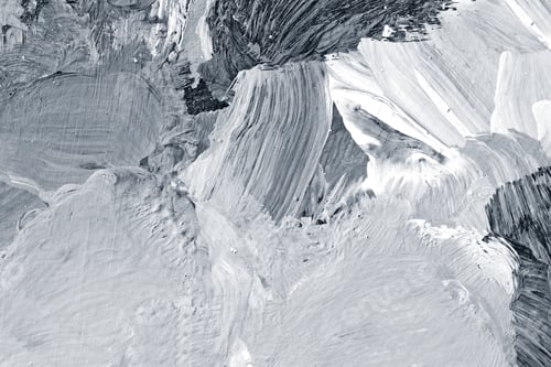 Preview: Silver oil paint brush stroked textured background