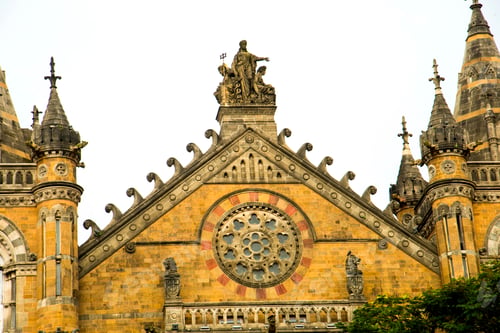 Preview: Facade of Chhatrapati Shivaji Terminus (formerly Victoria Terminus) in Mumbai, India.