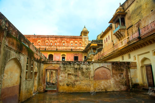 Preview: The Amer palace or fort, UNESCO World Heritage site, Jaipur, India.