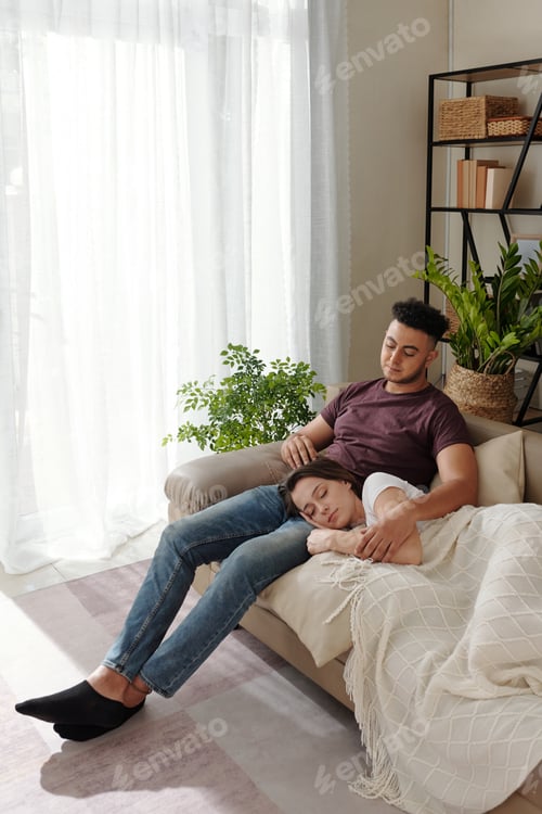Preview: Man Stroking Head of Girlfriend